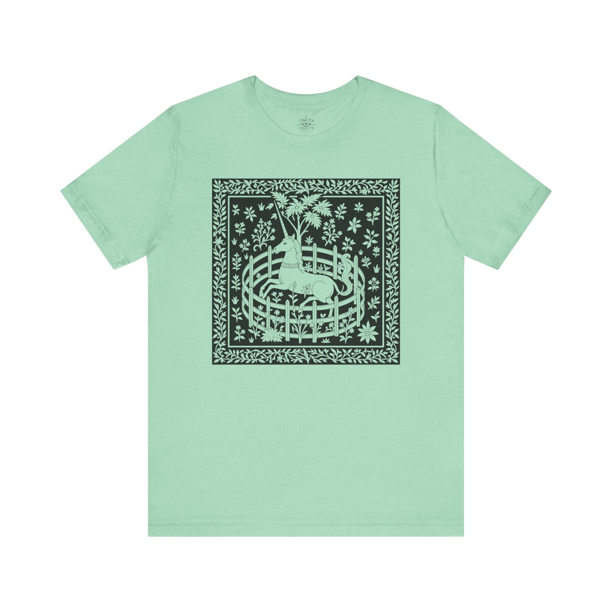 'Unicorn In Captivity' Unisex Jersey Tee