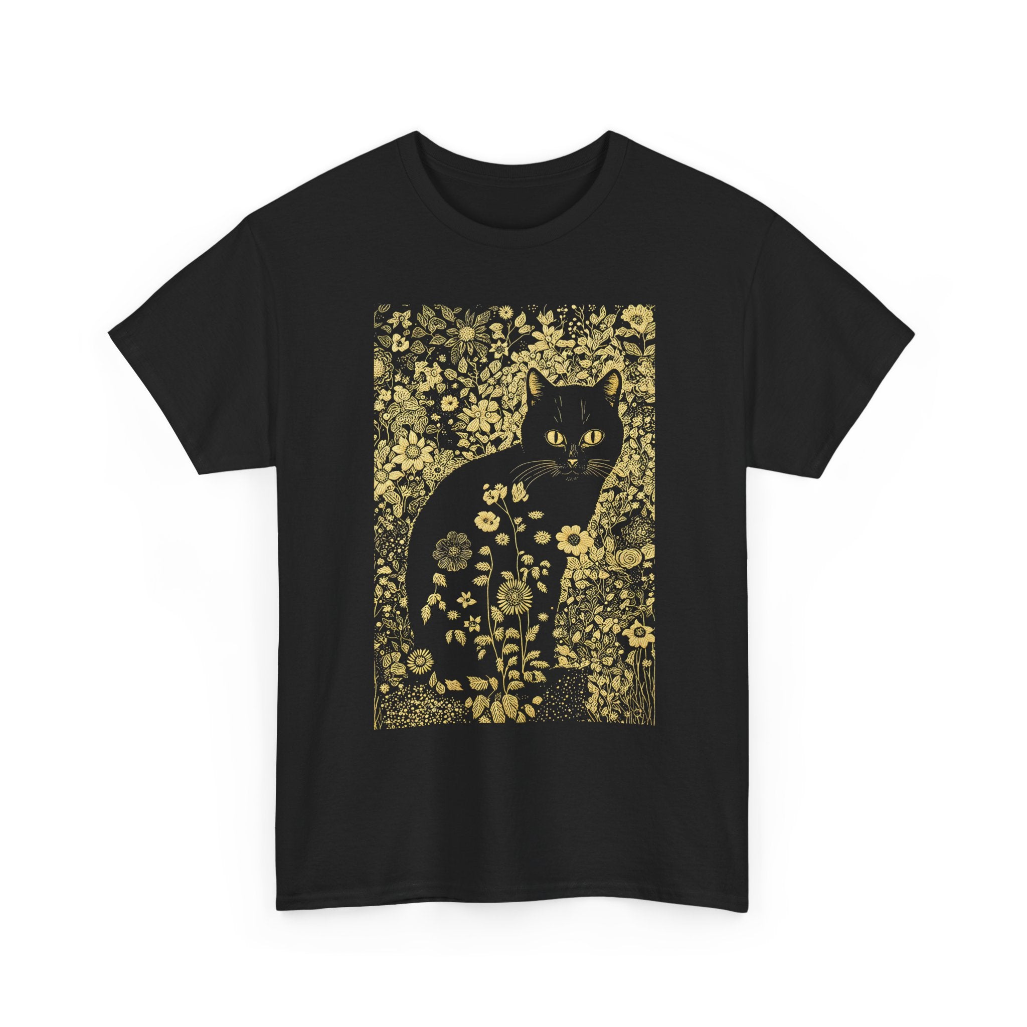 'Klimt Kat' Unisex Heavy Cotton Tee