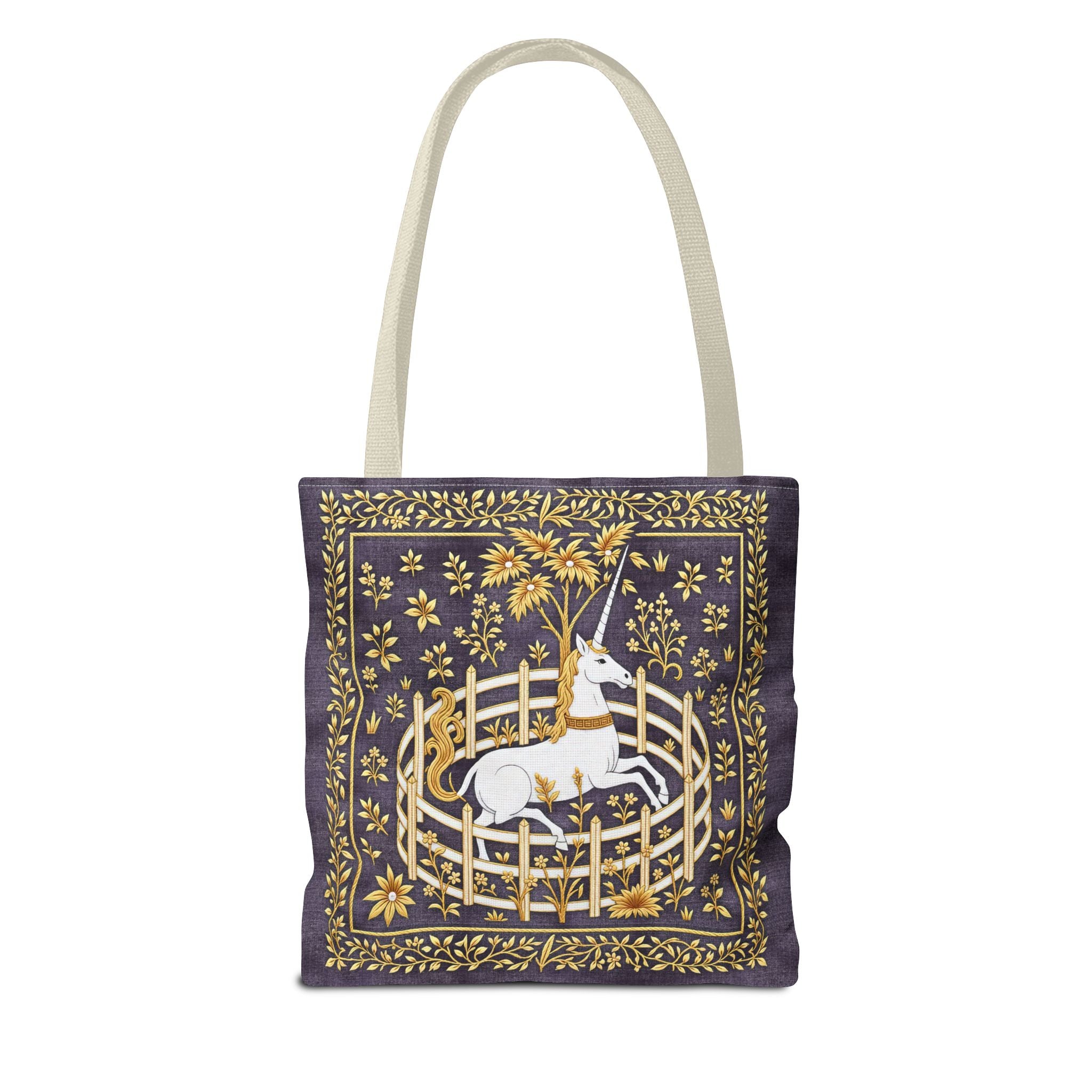 'Unicorn' Royal Purple Tote Bag