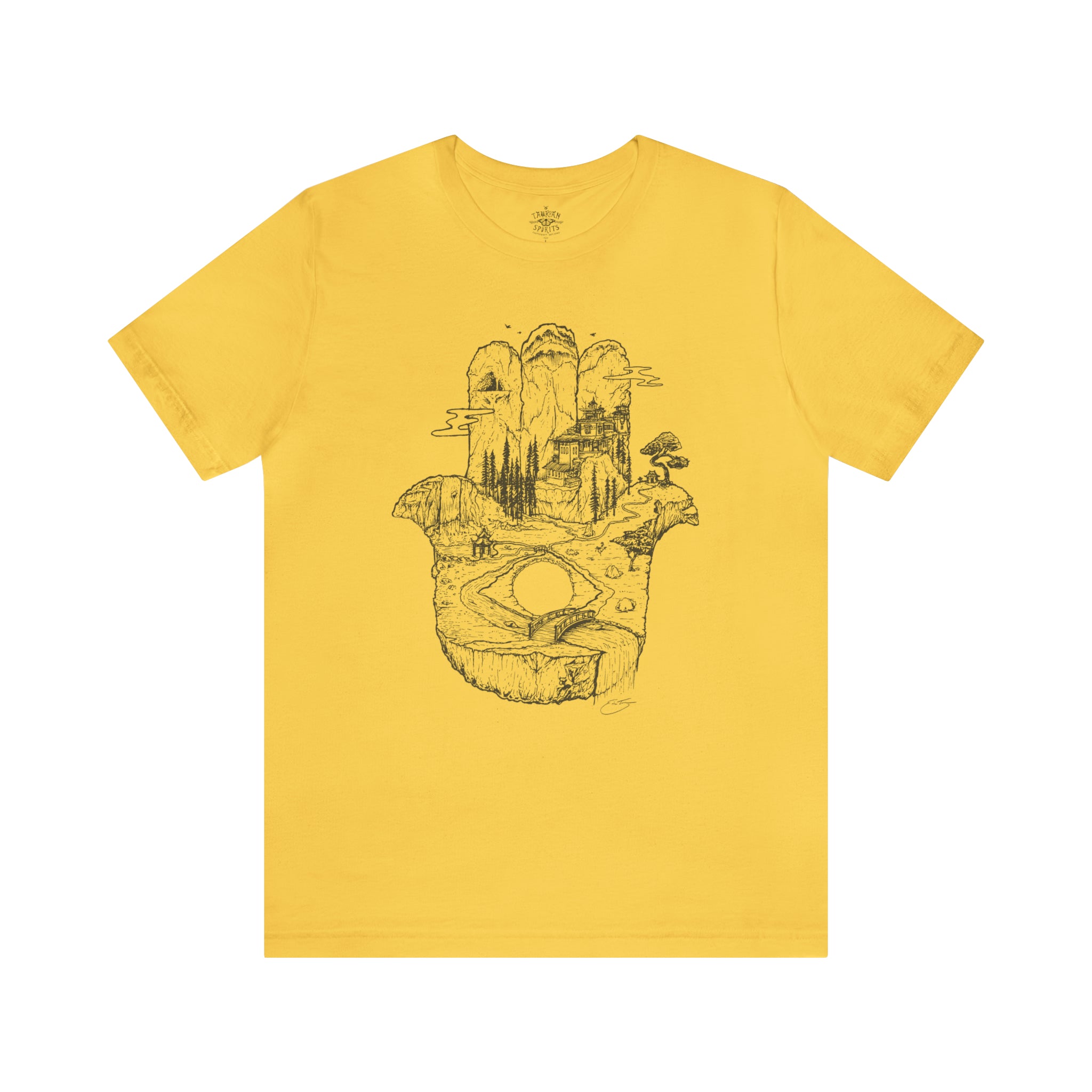 'Hamsa in Nature' Unisex Jersey Tee