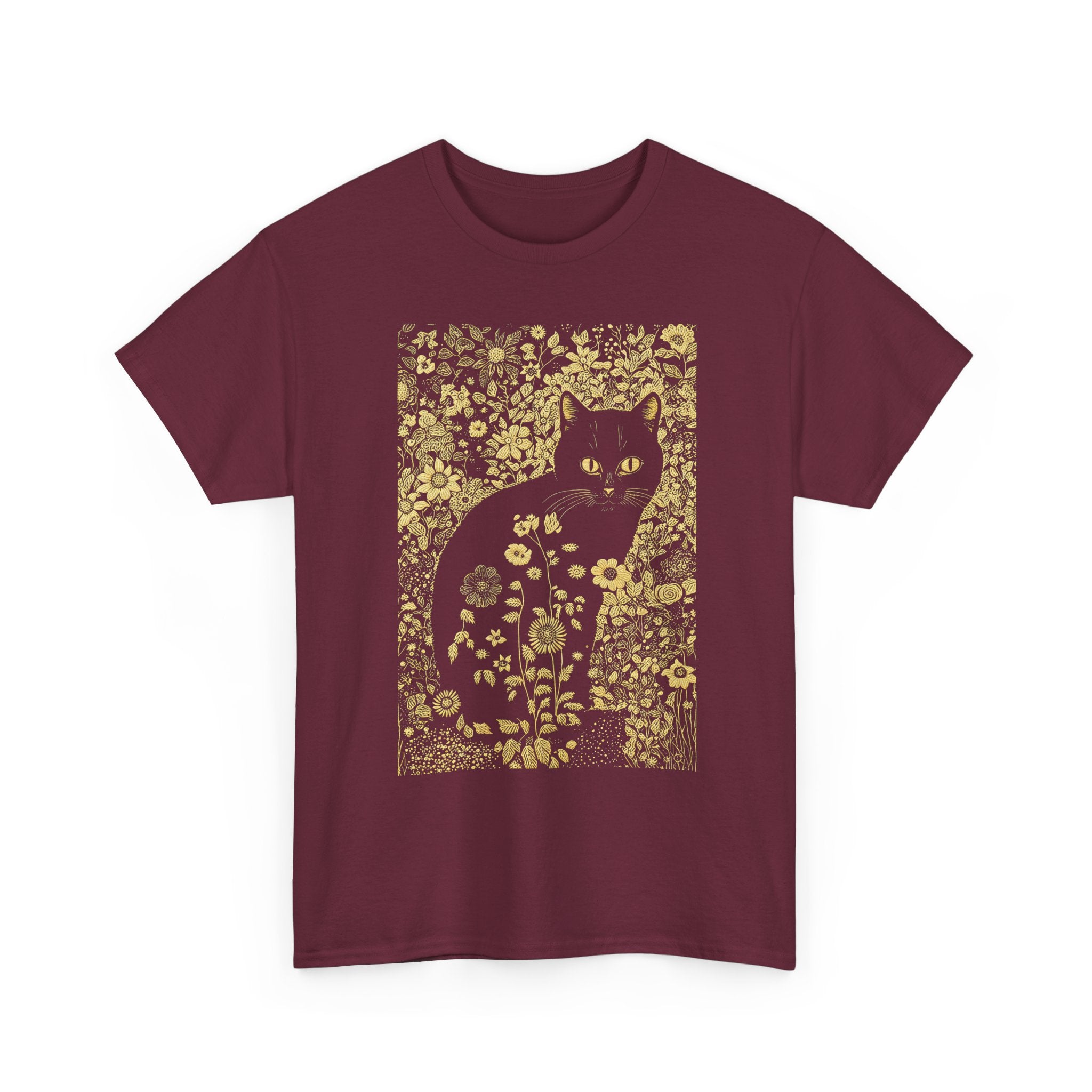 'Klimt Kat' Unisex Heavy Cotton Tee