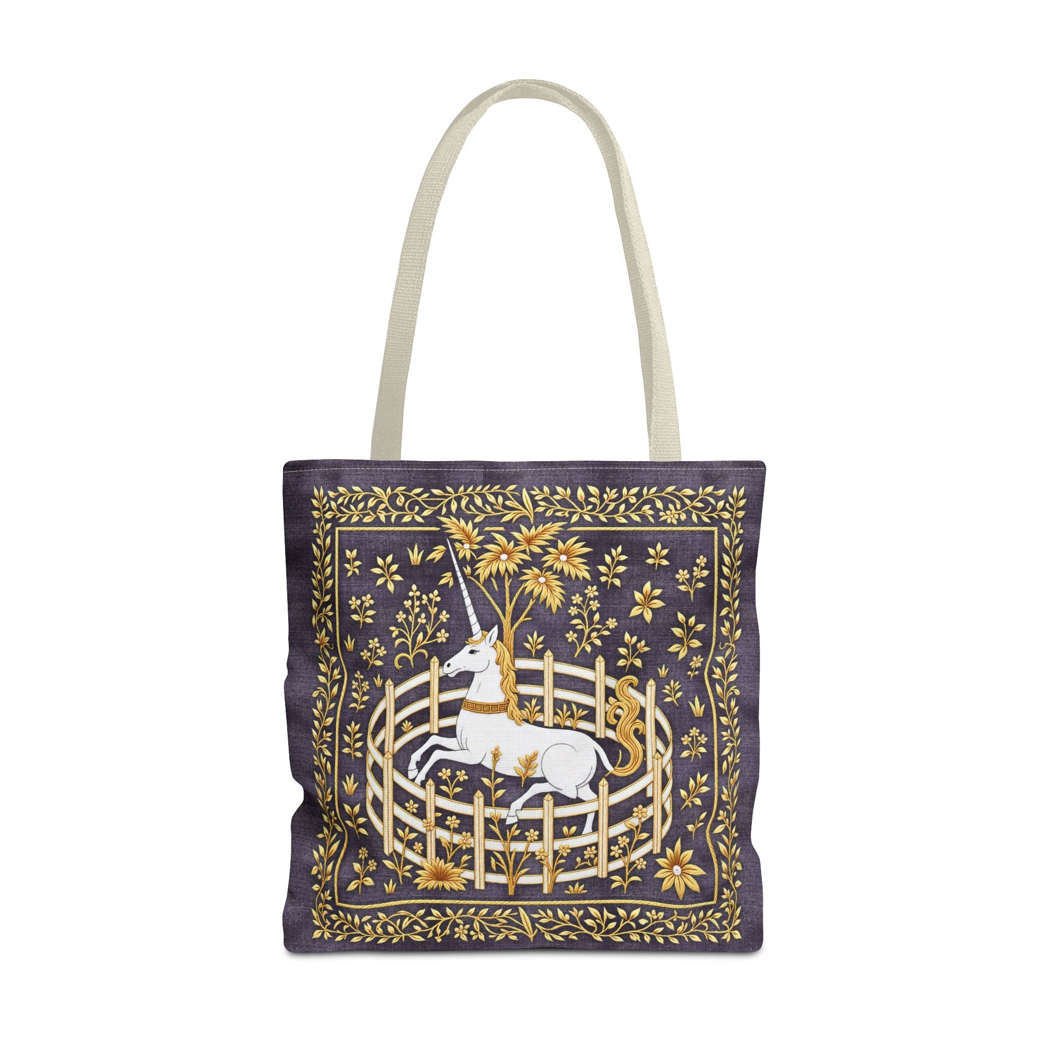 'Unicorn' Royal Purple Tote Bag