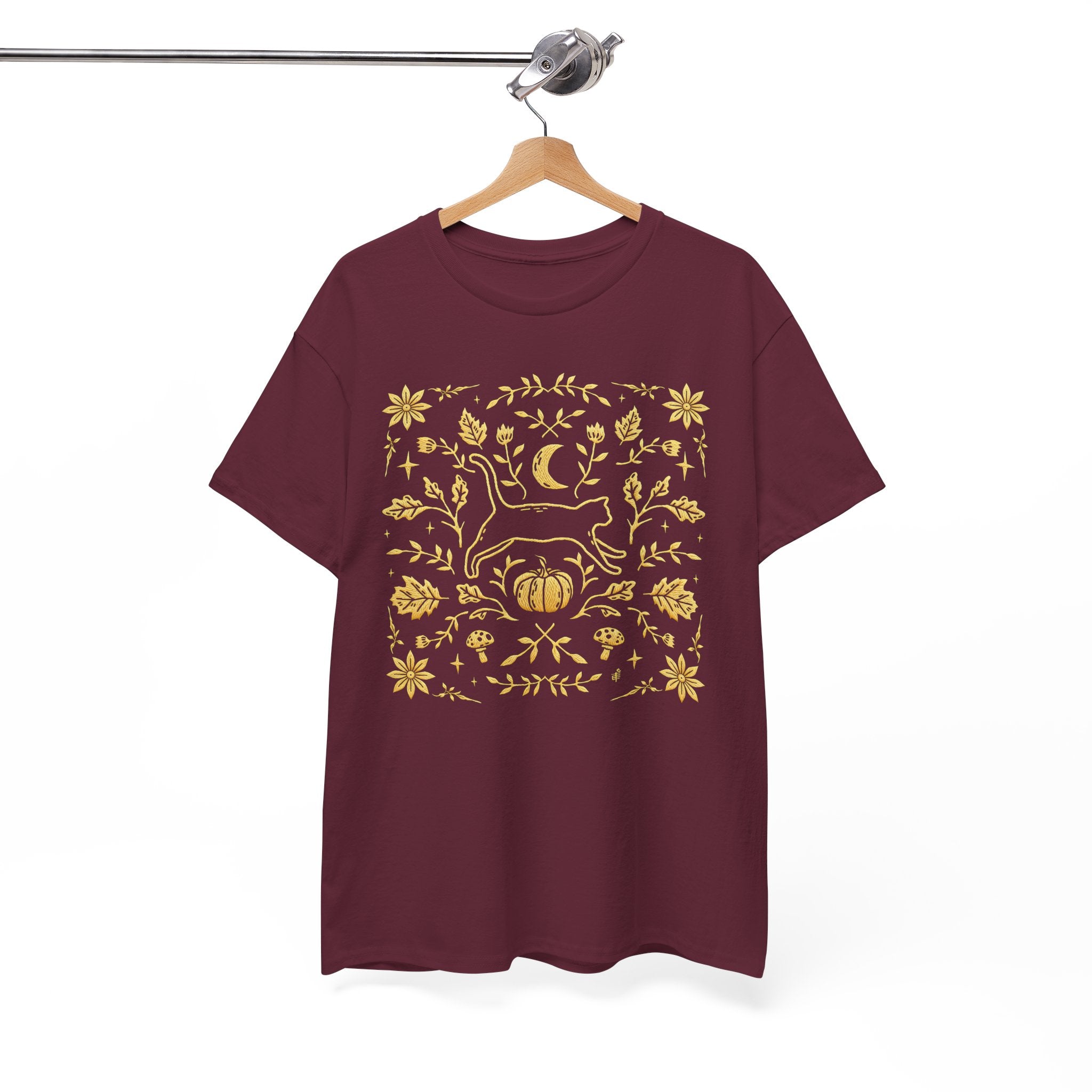 'Autumn Stroll' Unisex Heavy Cotton Tee