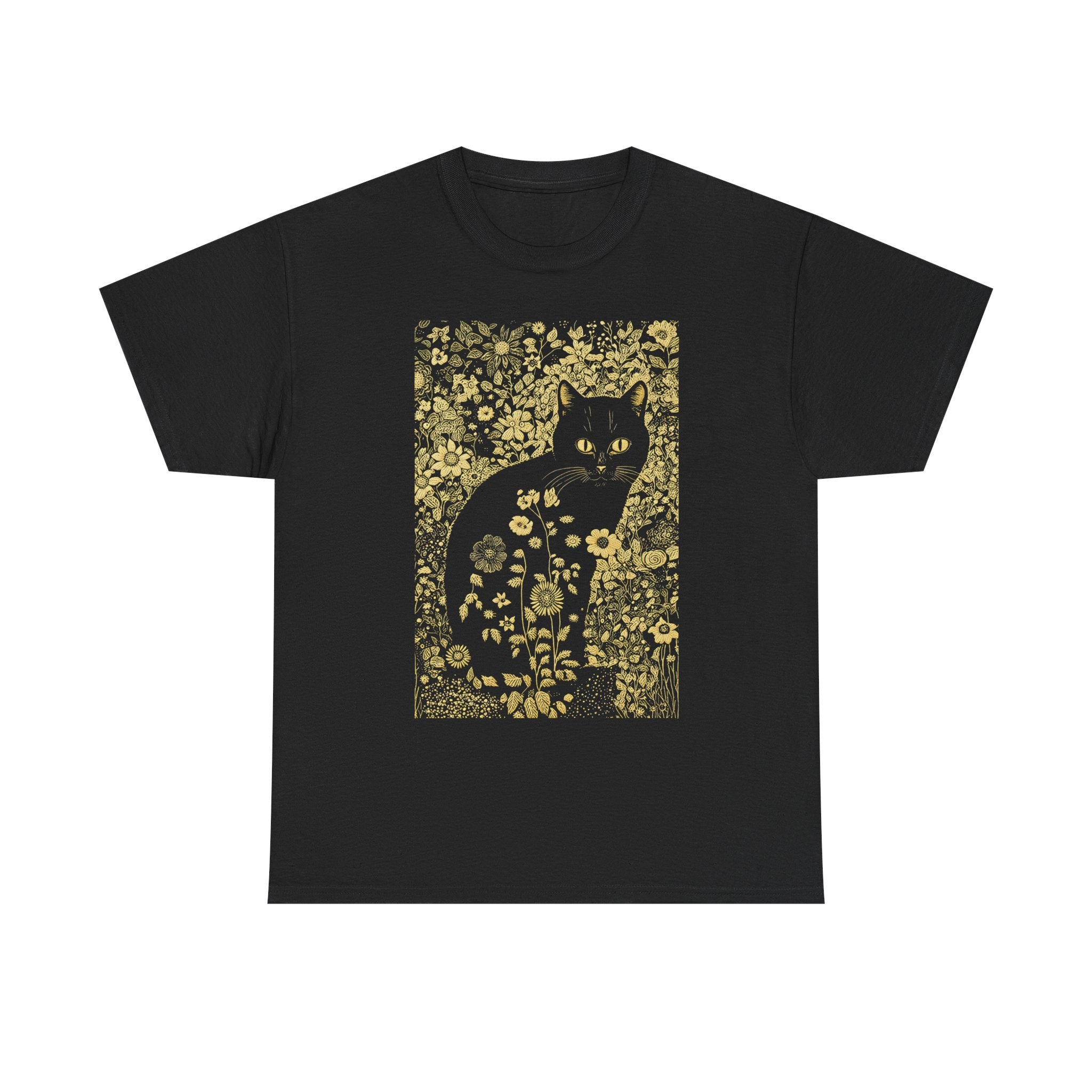 'Klimt Kat' Unisex Heavy Cotton Tee
