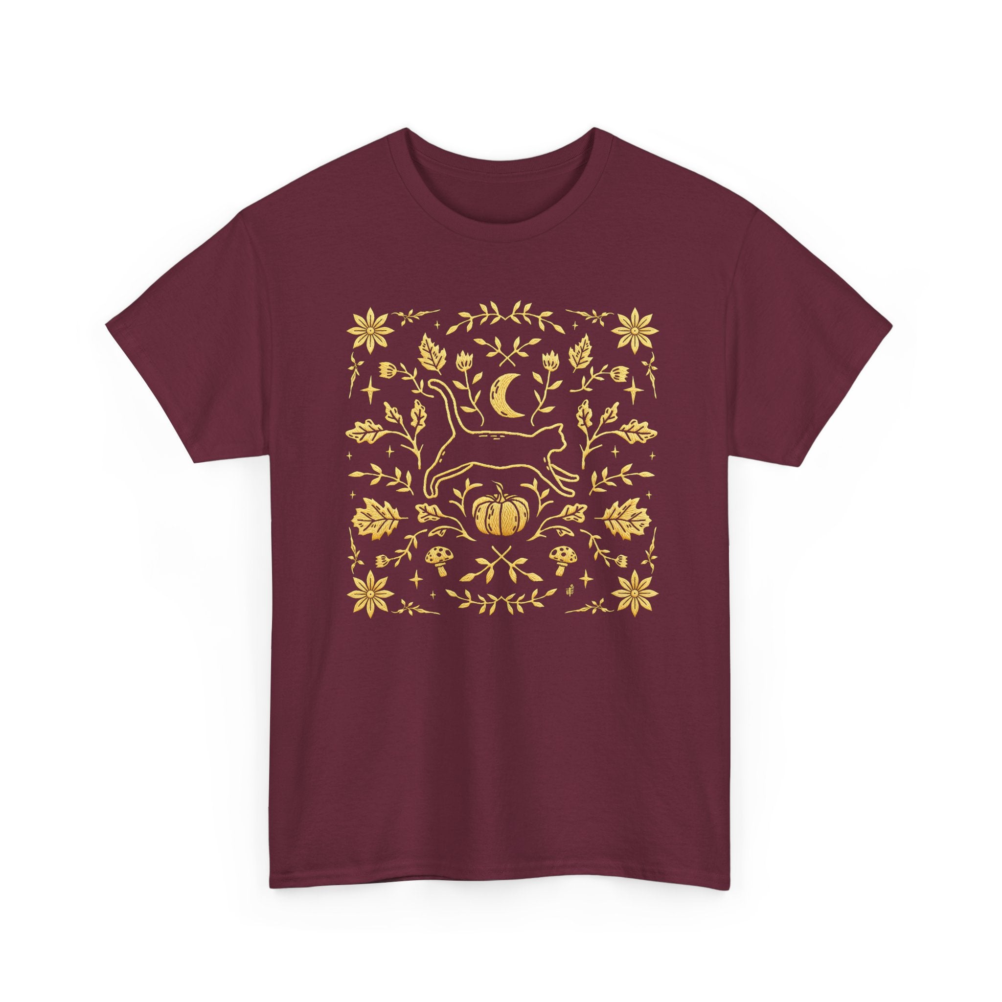 'Autumn Stroll' Unisex Heavy Cotton Tee