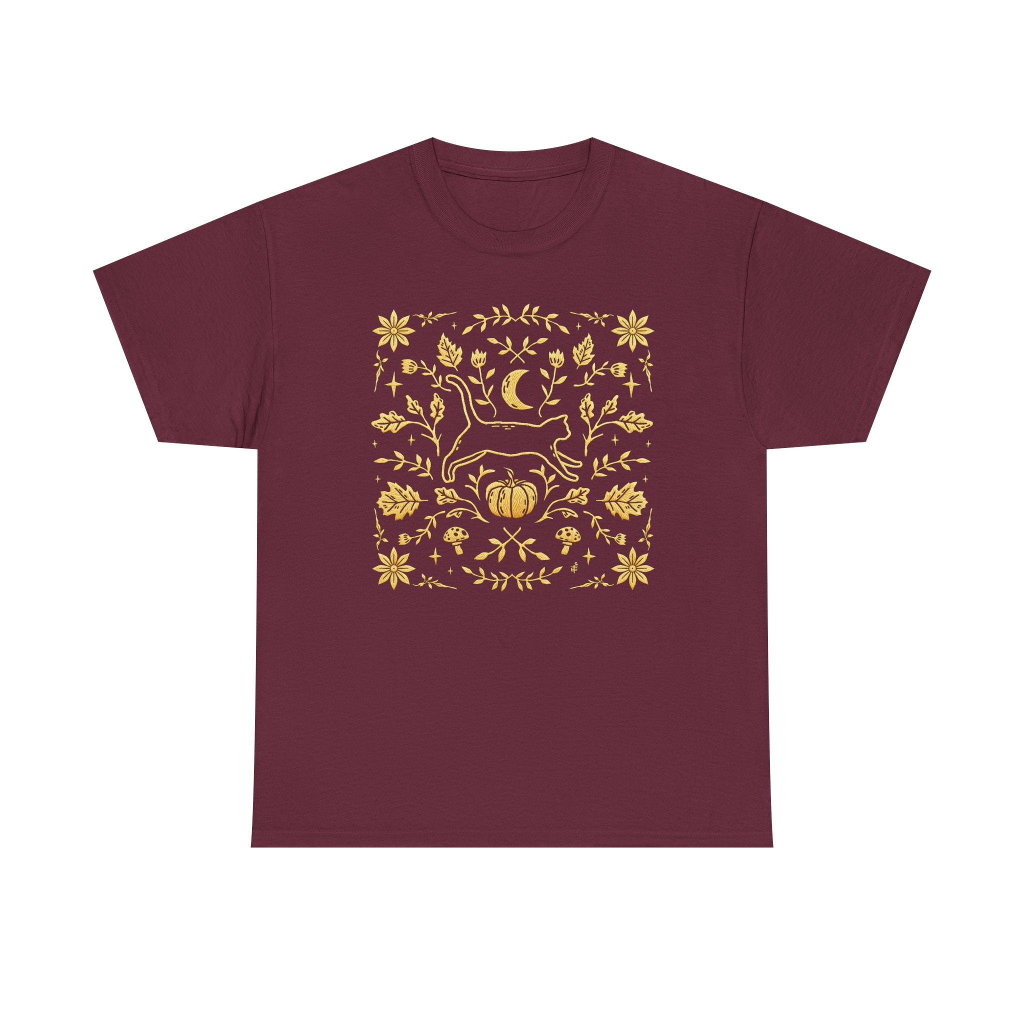 'Autumn Stroll' Unisex Heavy Cotton Tee