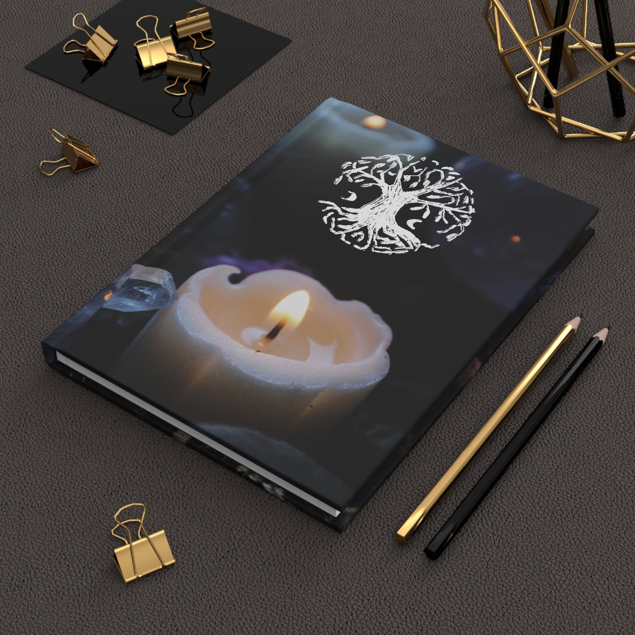'Manifestation' Hardcover Journal