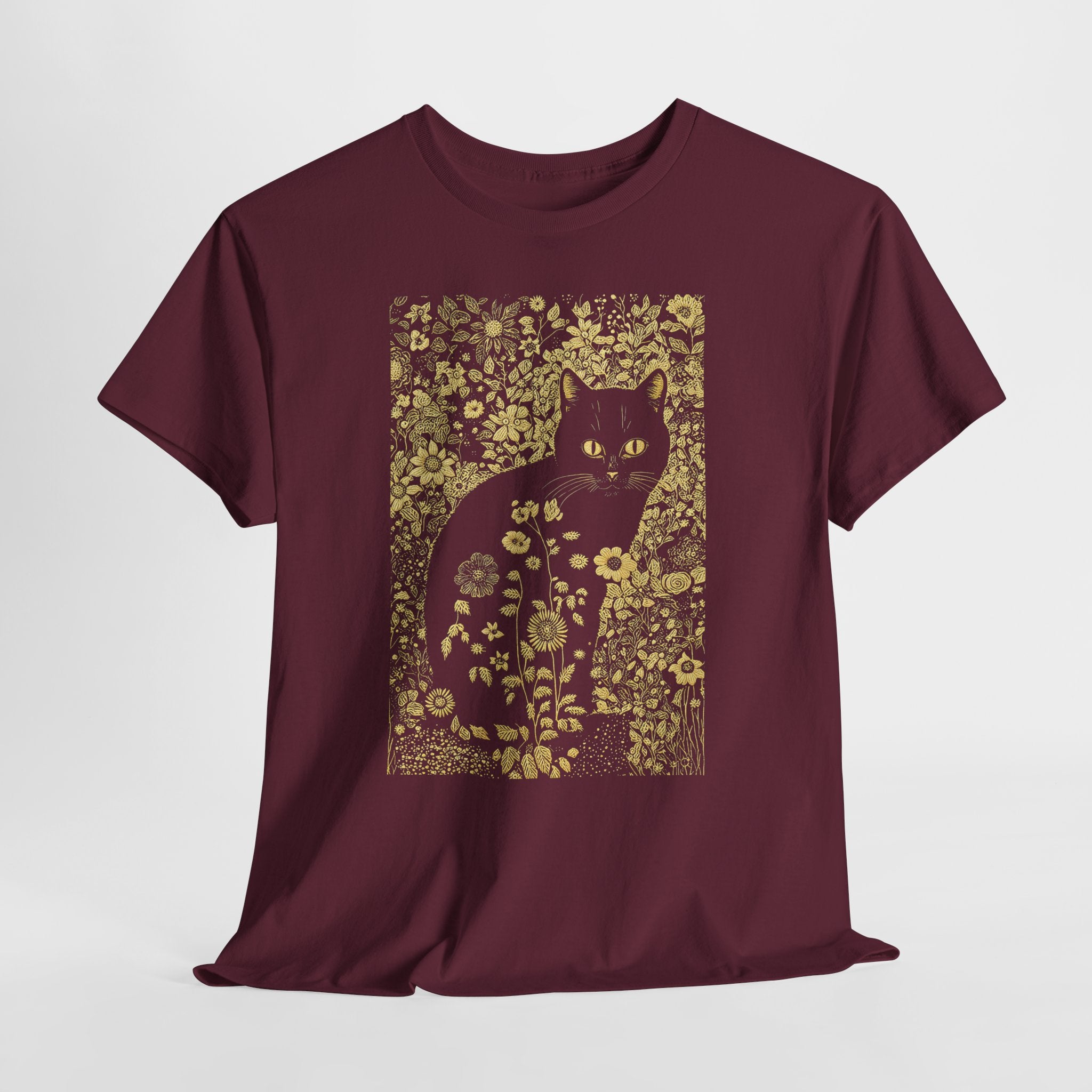 'Klimt Kat' Unisex Heavy Cotton Tee