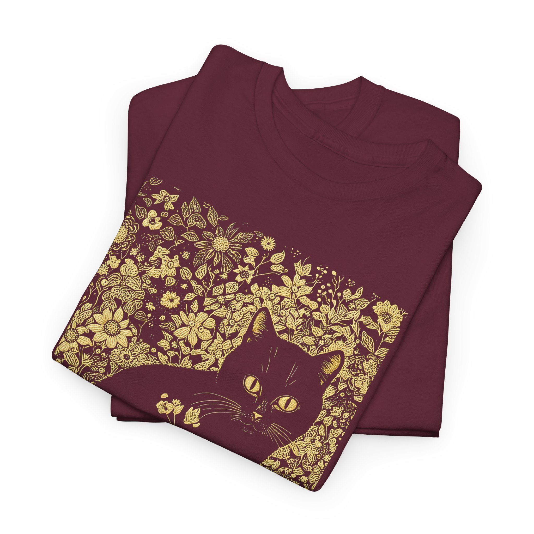 'Klimt Kat' Unisex Heavy Cotton Tee