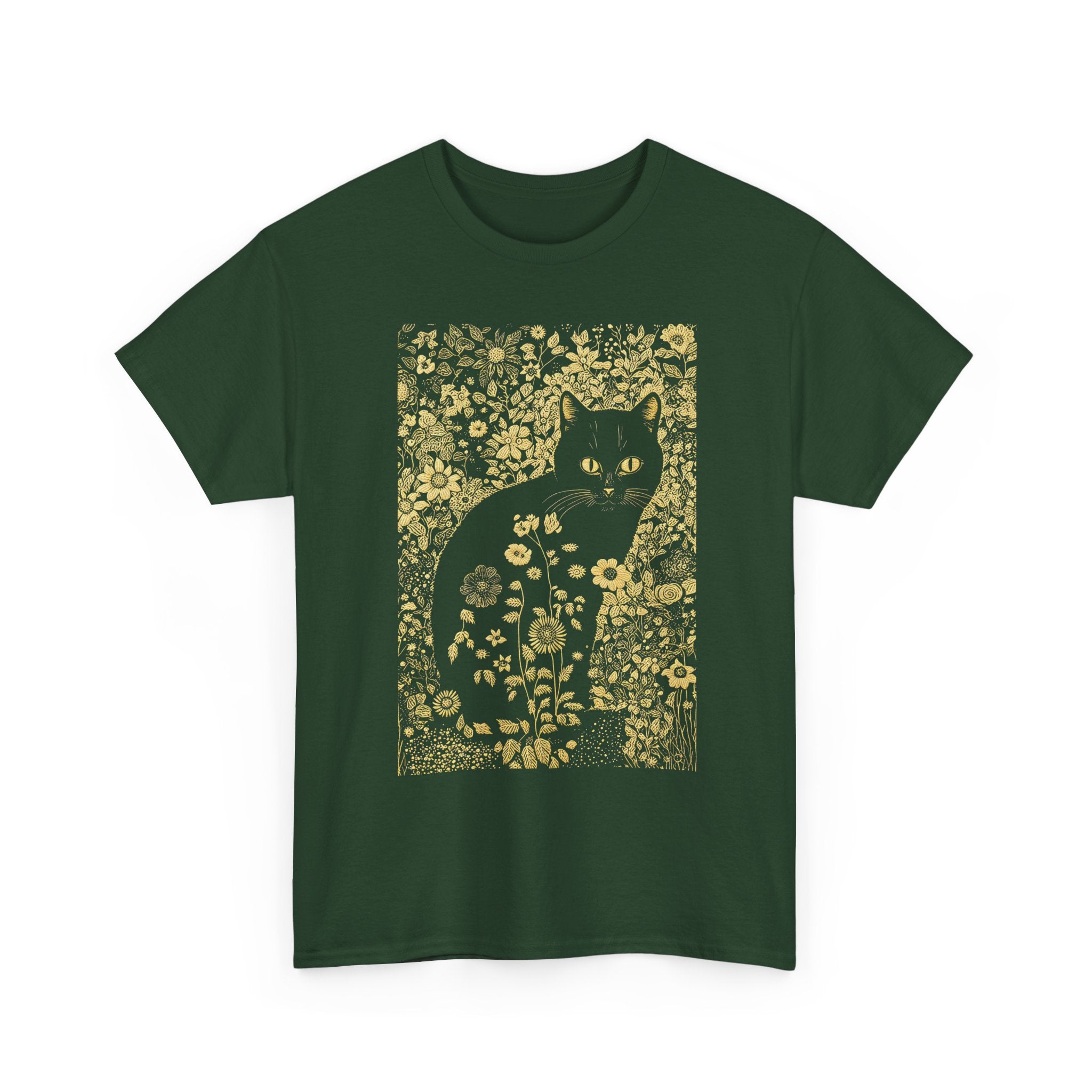 'Klimt Kat' Unisex Heavy Cotton Tee