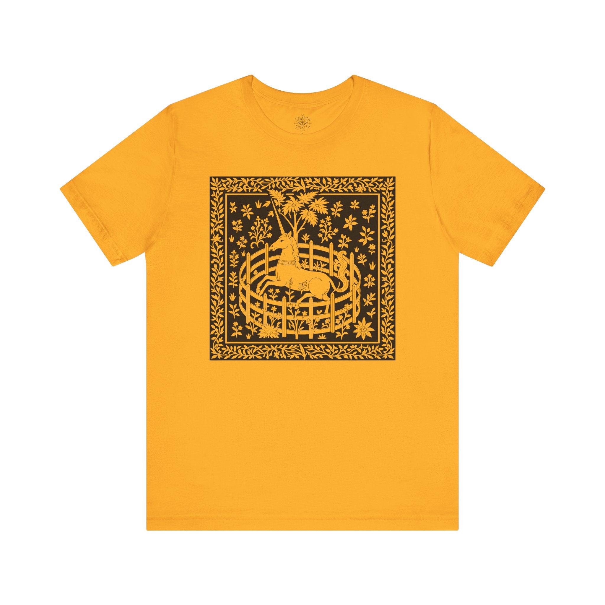 'Unicorn In Captivity' Unisex Jersey Tee