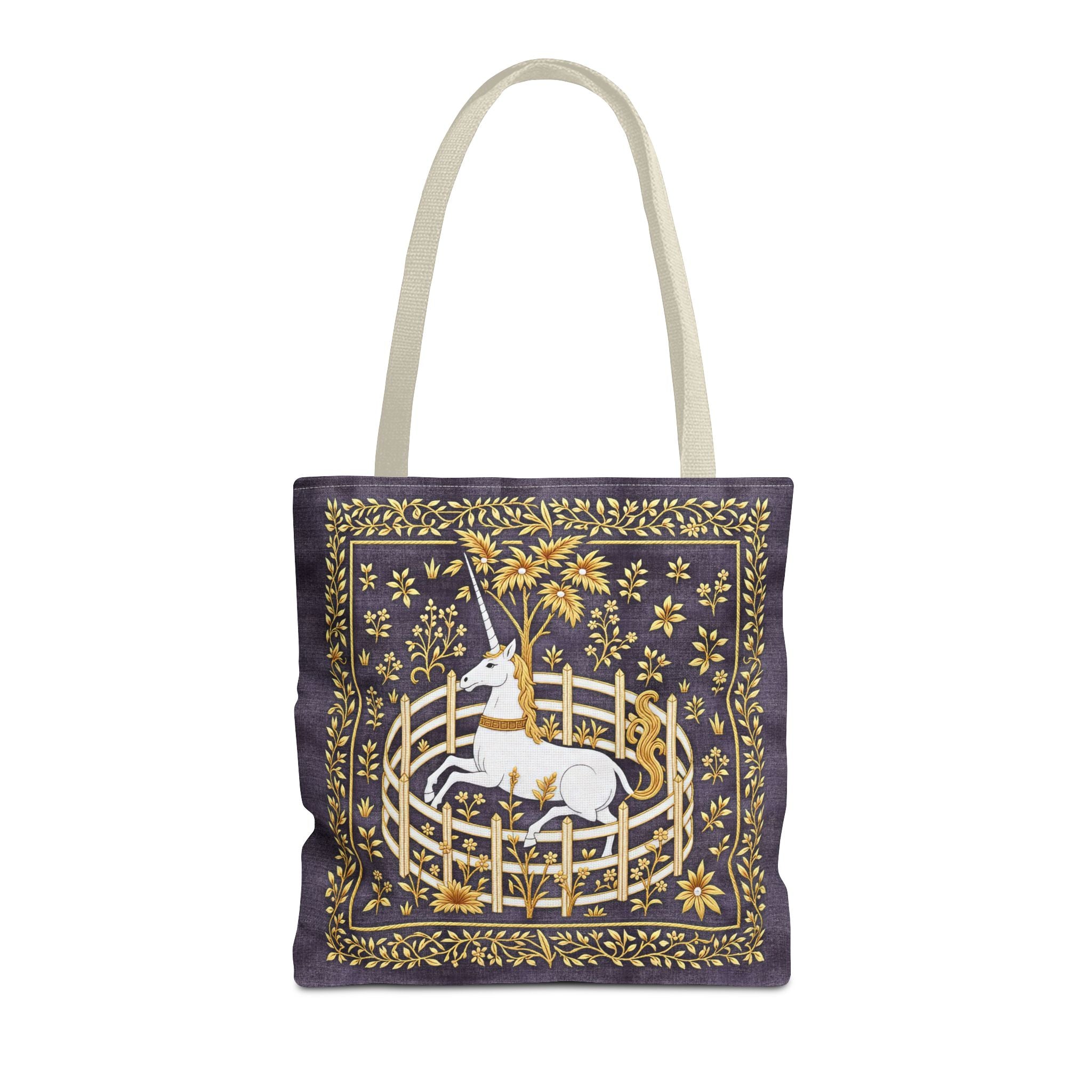 'Unicorn' Royal Purple Tote Bag