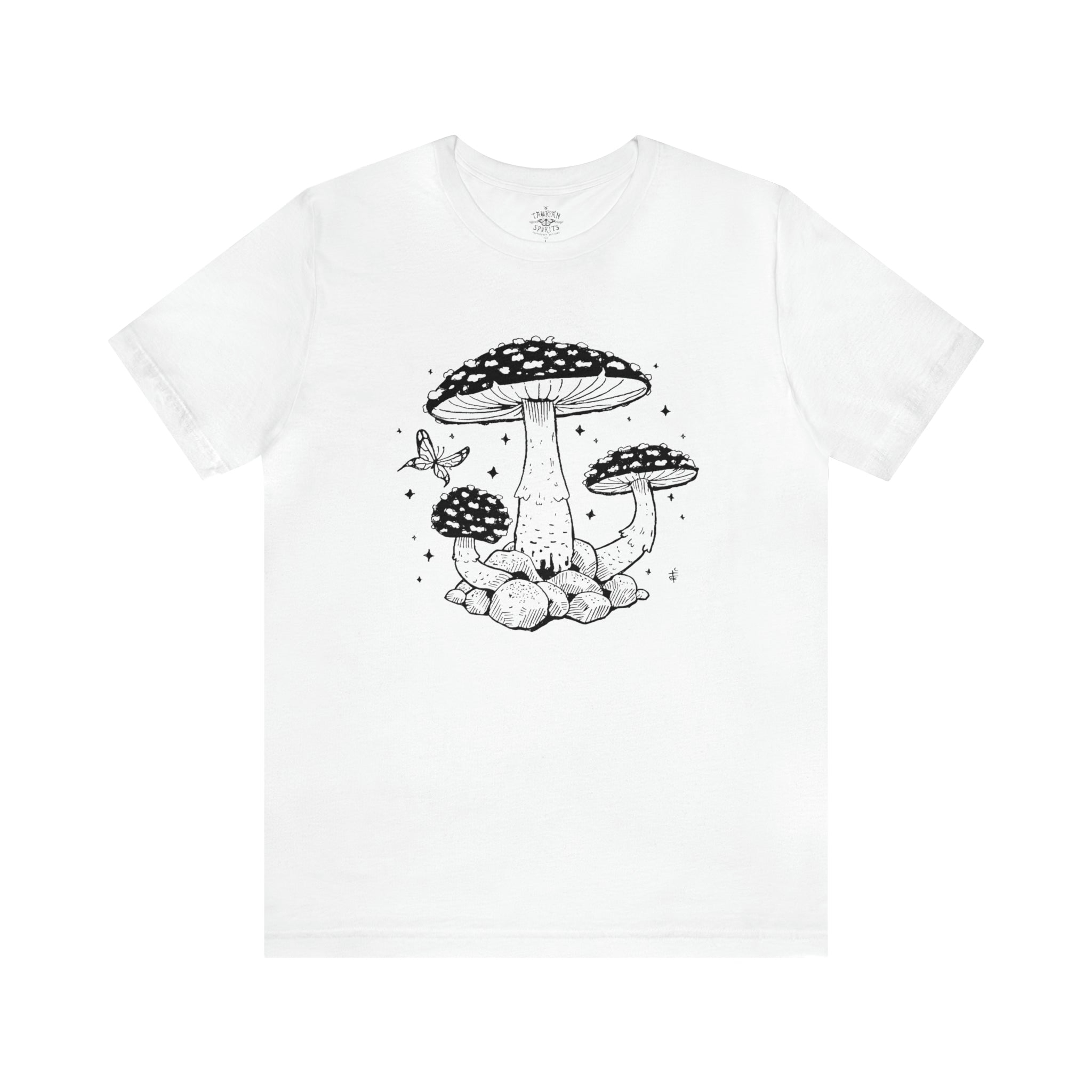 'Fae Mushroom'' Unisex Jersey Tee
