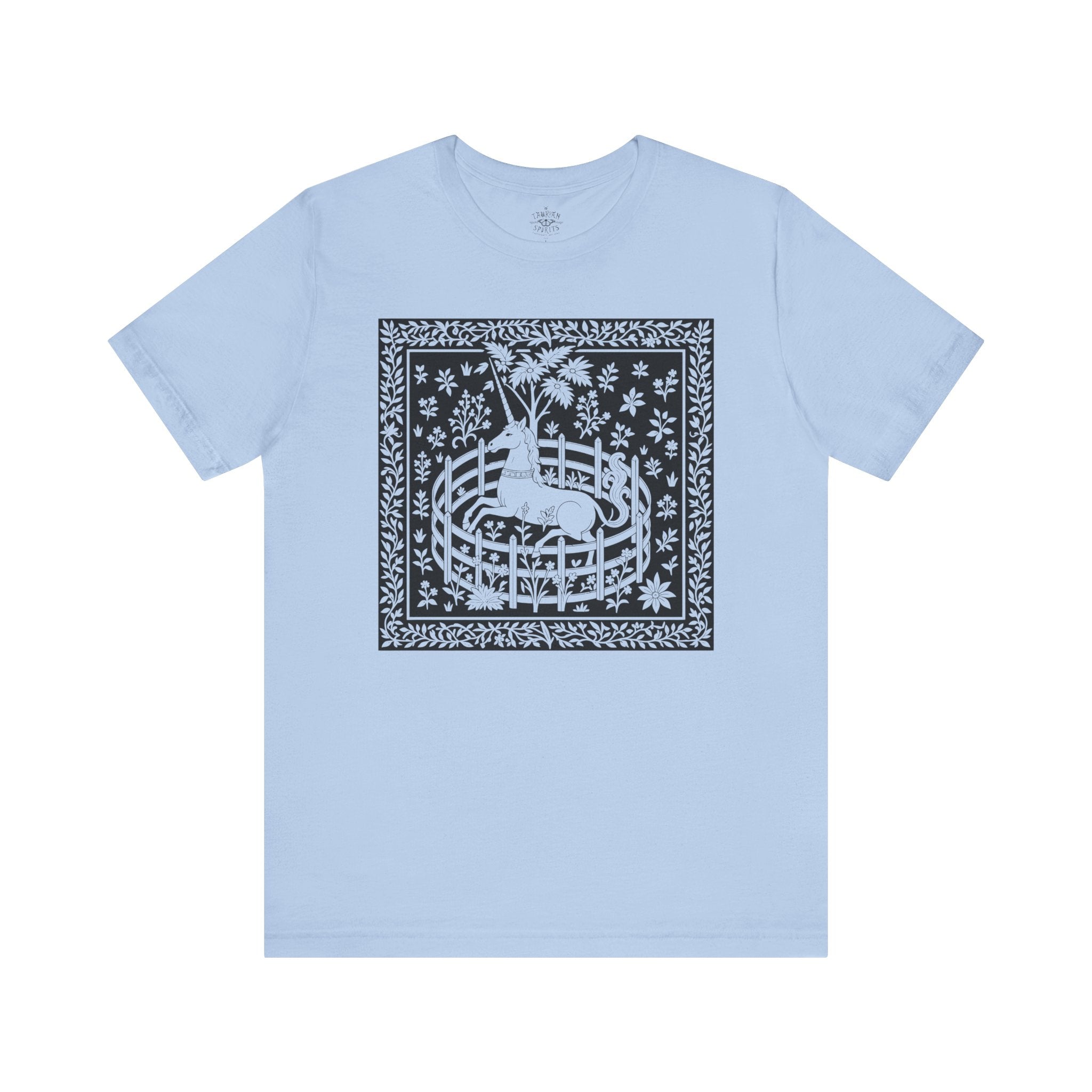 'Unicorn In Captivity' Unisex Jersey Tee