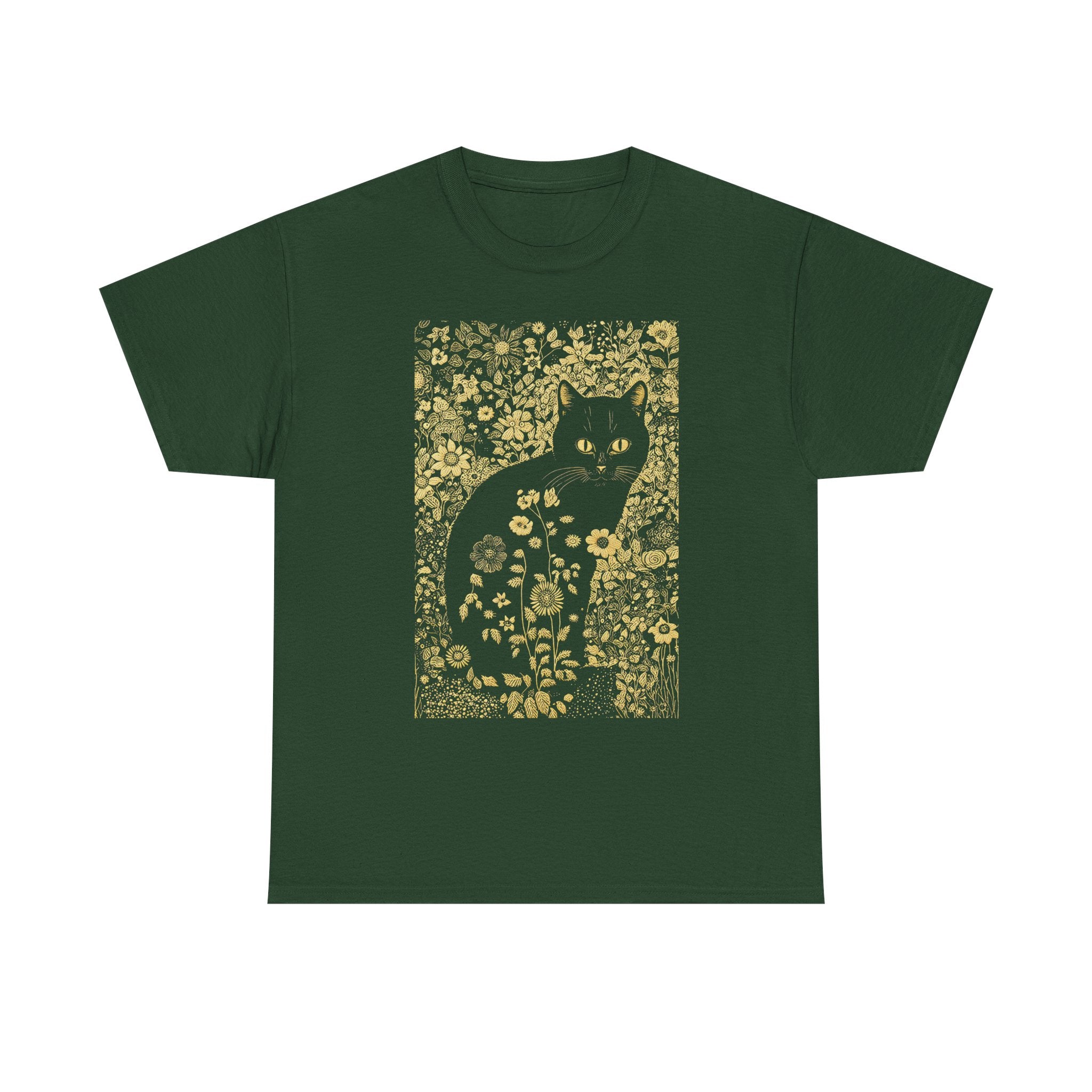 'Klimt Kat' Unisex Heavy Cotton Tee