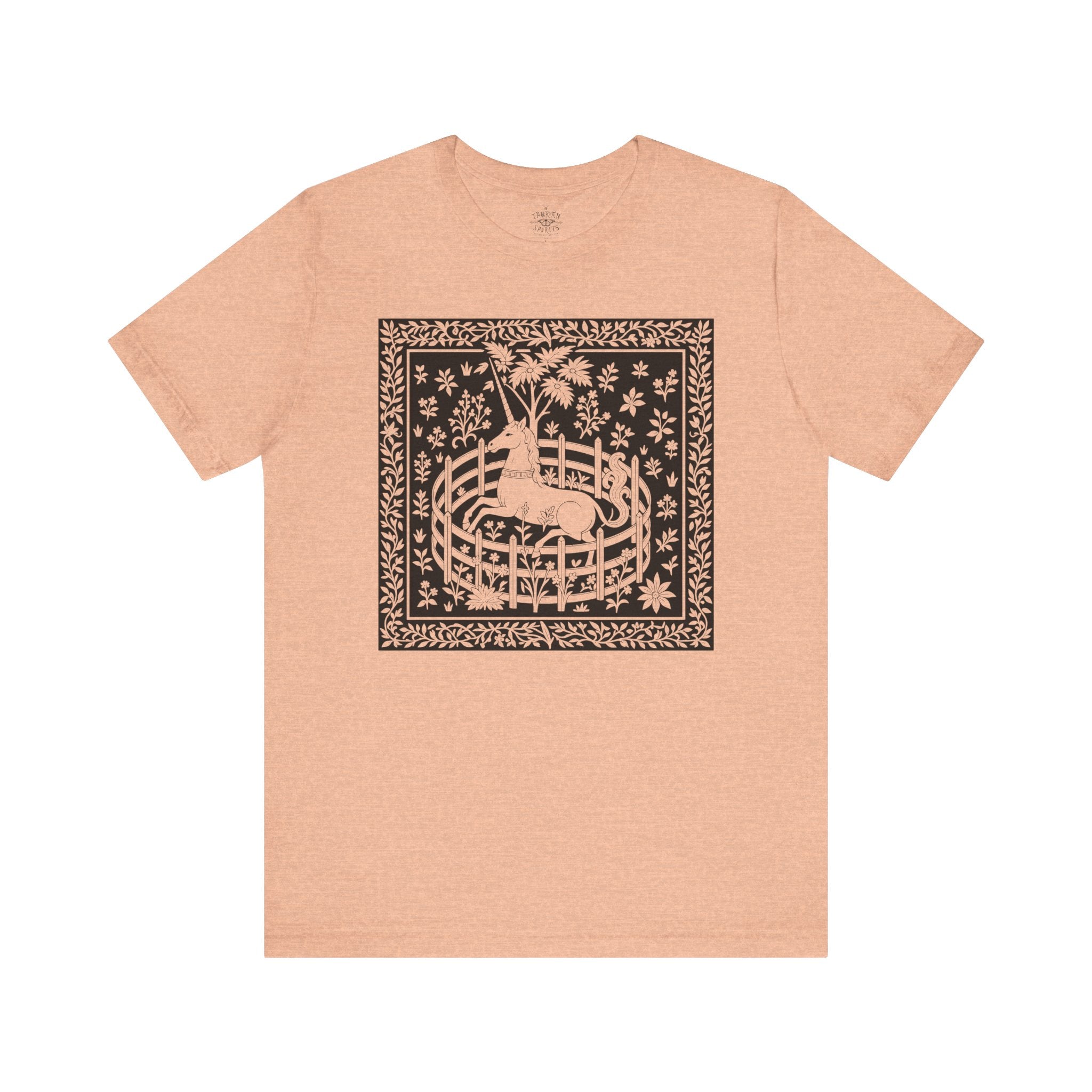 'Unicorn In Captivity' Unisex Jersey Tee