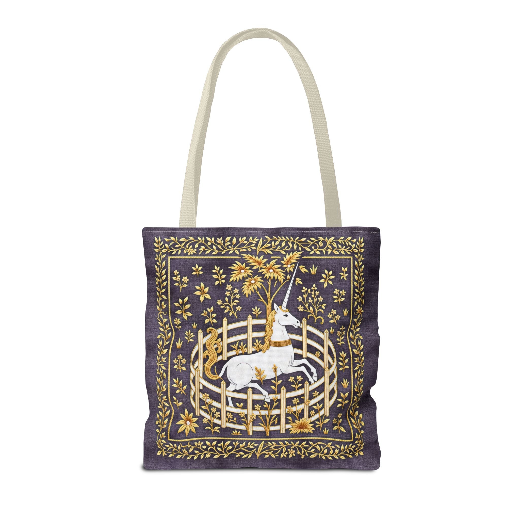 'Unicorn' Royal Purple Tote Bag