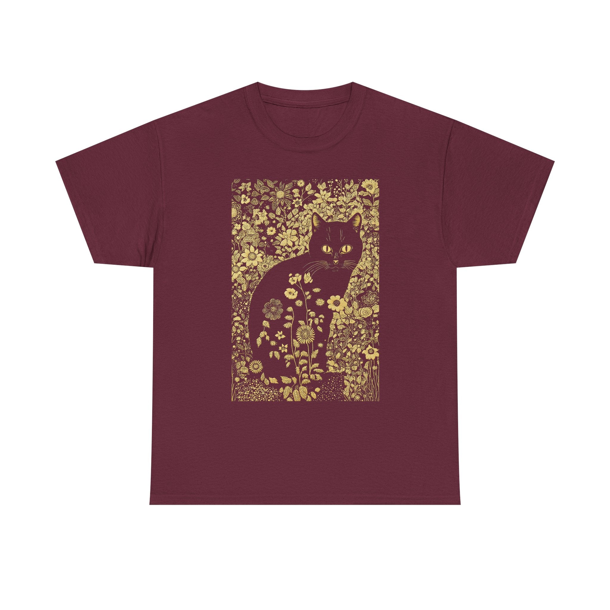 'Klimt Kat' Unisex Heavy Cotton Tee