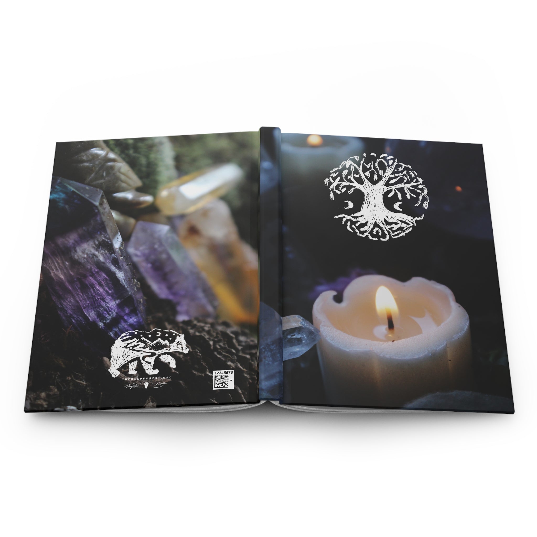 'Manifestation' Hardcover Journal