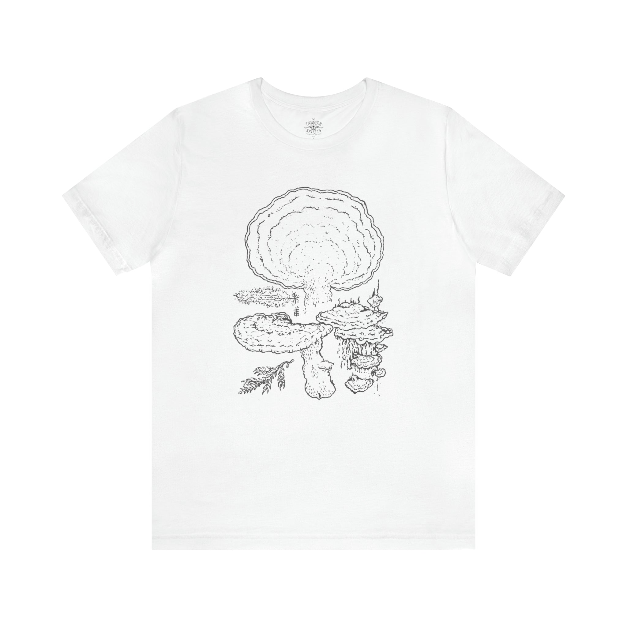 'Red Reishi Mushroom' Unisex Jersey Tee