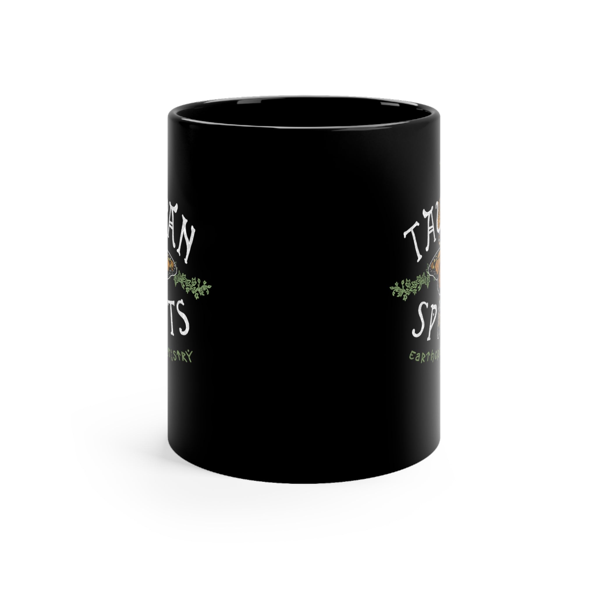 'Taurian Spirits' 11oz Black Mug