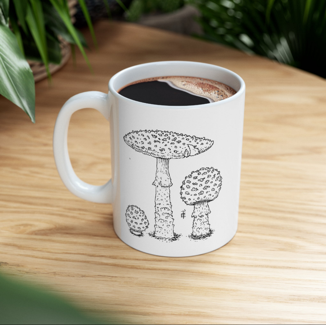 'Amanita Muscaria' Ceramic Mug