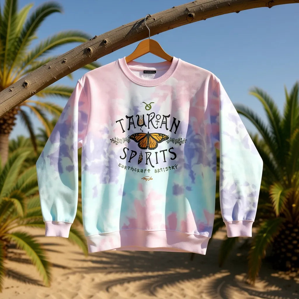 'Taurian Spirits' Unisex Tie-Dye Sweatshirt