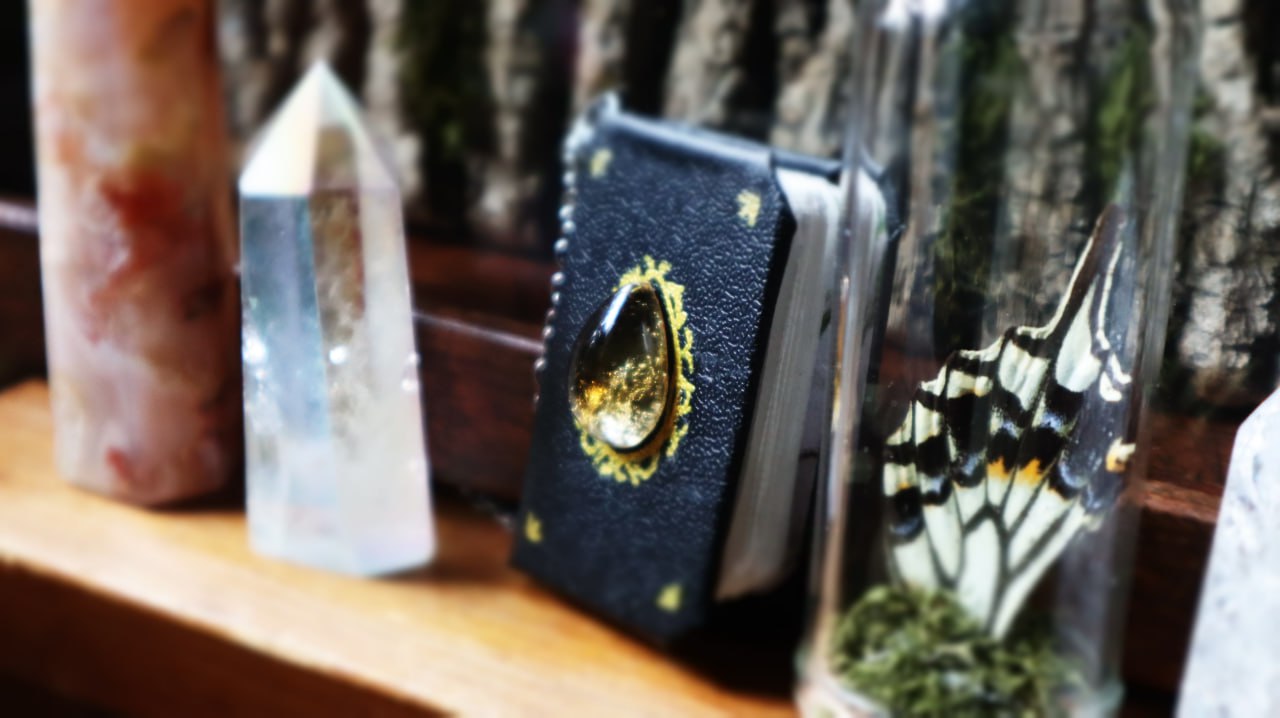 Miniature Book Necklace