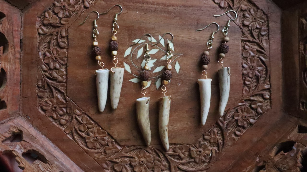 Antler Earrings