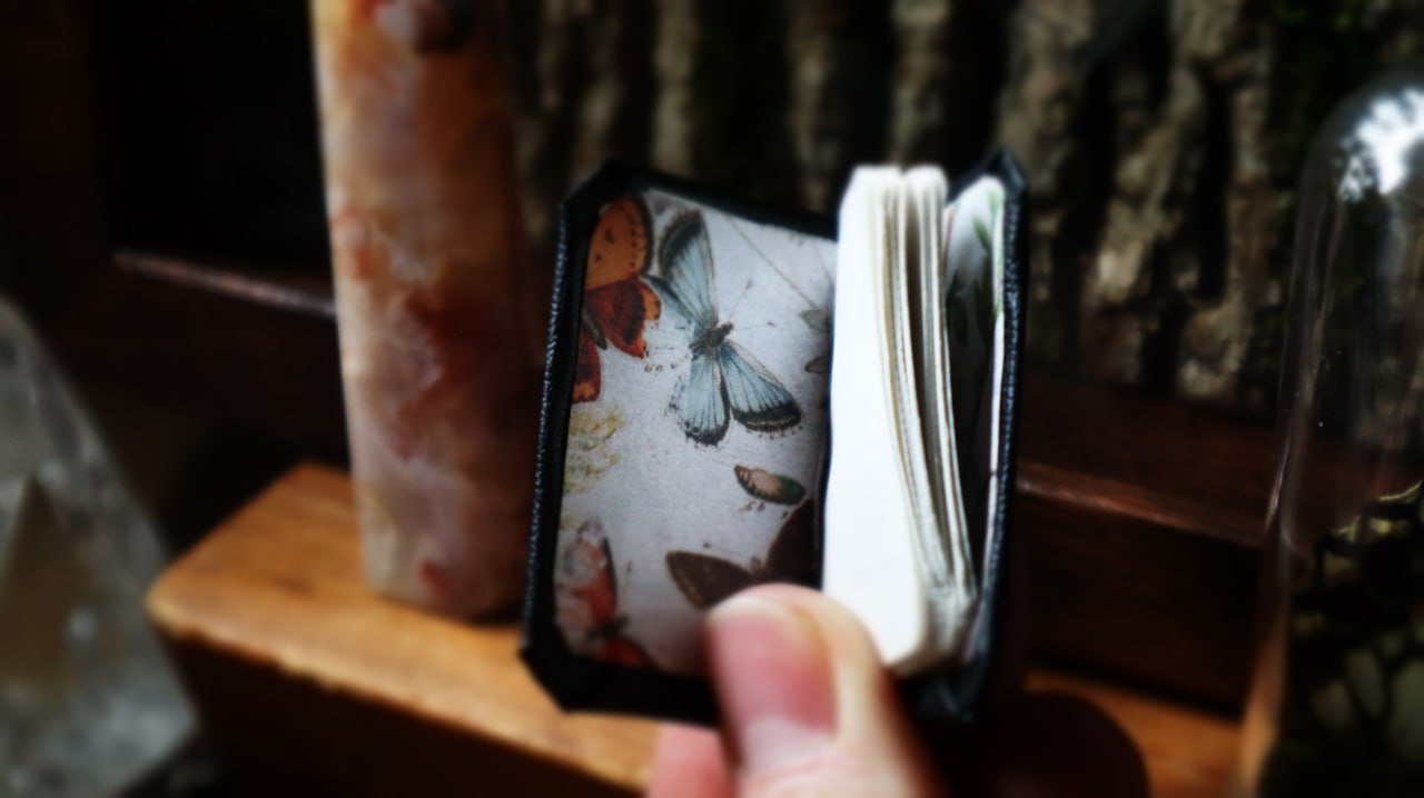 Miniature Book Necklace