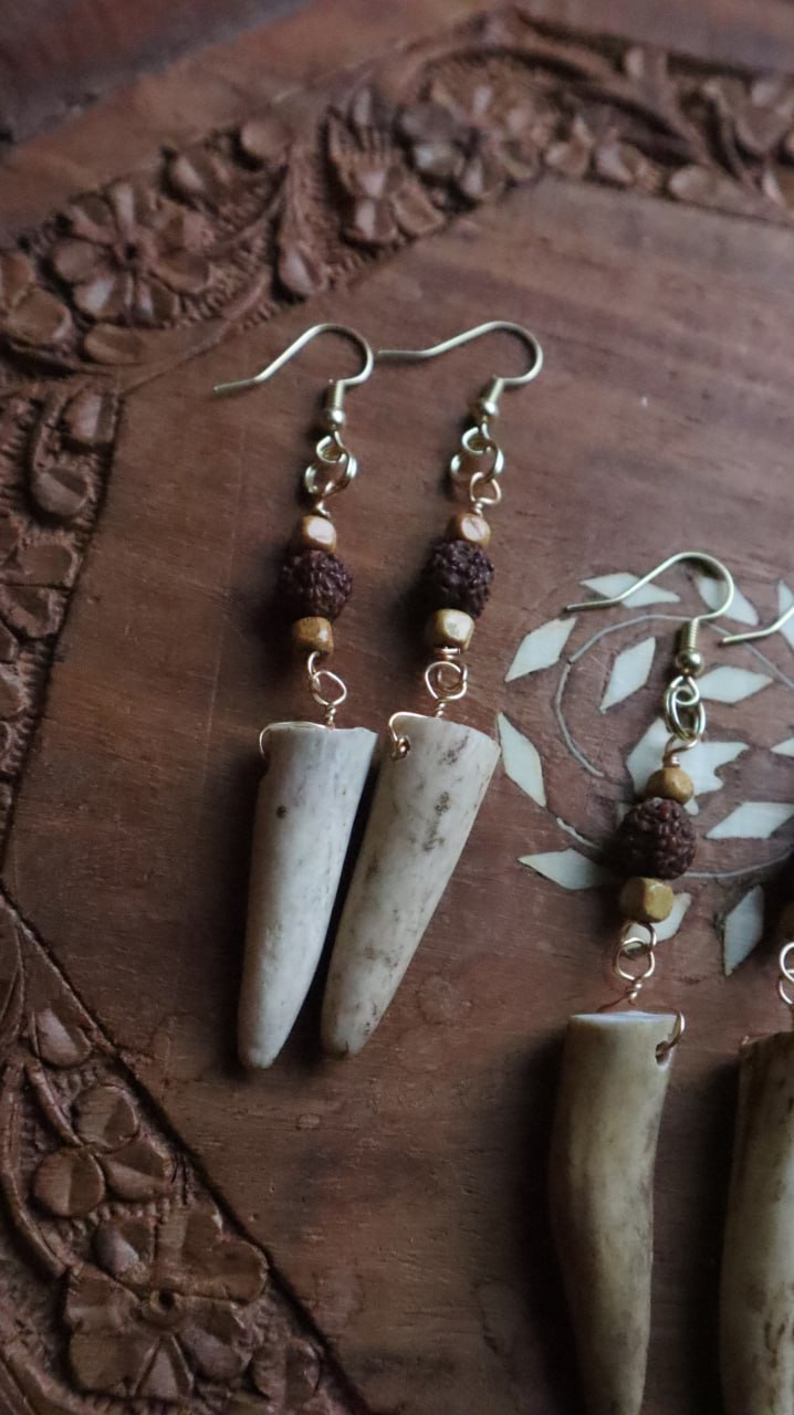 Antler Earrings